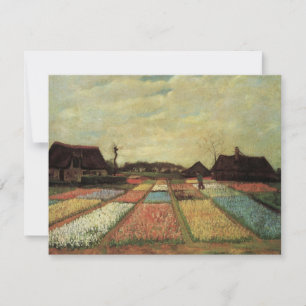 Carte Bulb Fields par Vincent van Gogh