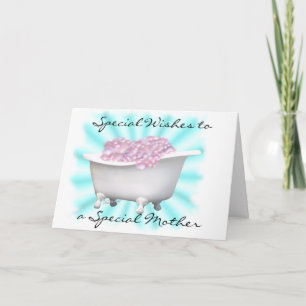 Carte Bulles pour maman-personnaliser