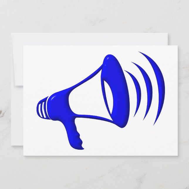 Carte Bullhorn - Ajoutez vos propres mots (Devant)