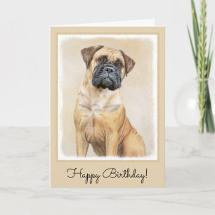 Carte Bullmastiff Painting