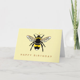 Carte Bumble BEE - Faune - Nature