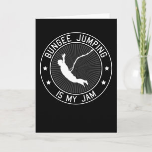 Carte Bungee Jumping Bungy Jumping Dire Cadeau
