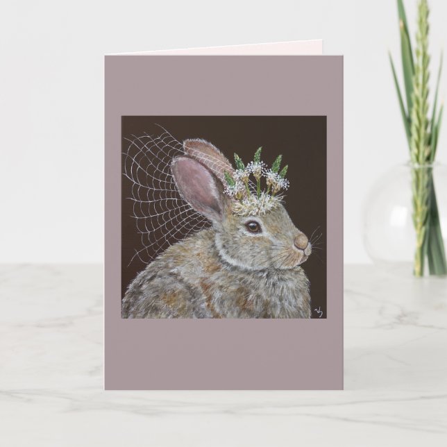 Carte Bunny Bride (Devant)