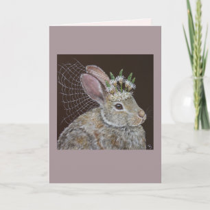 Carte Bunny Bride