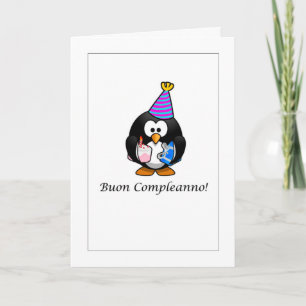Carte Buon Compleanno - joyeux anniversaire dans la