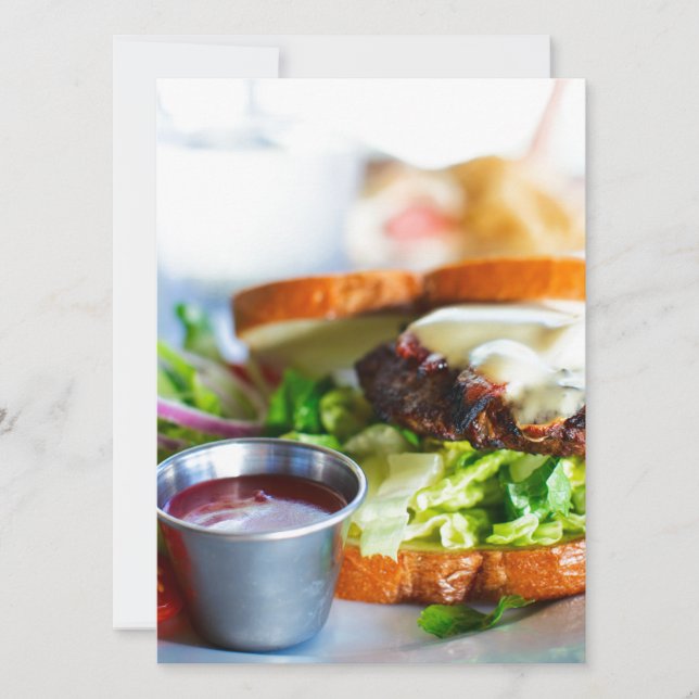 Carte Burger (Devant)