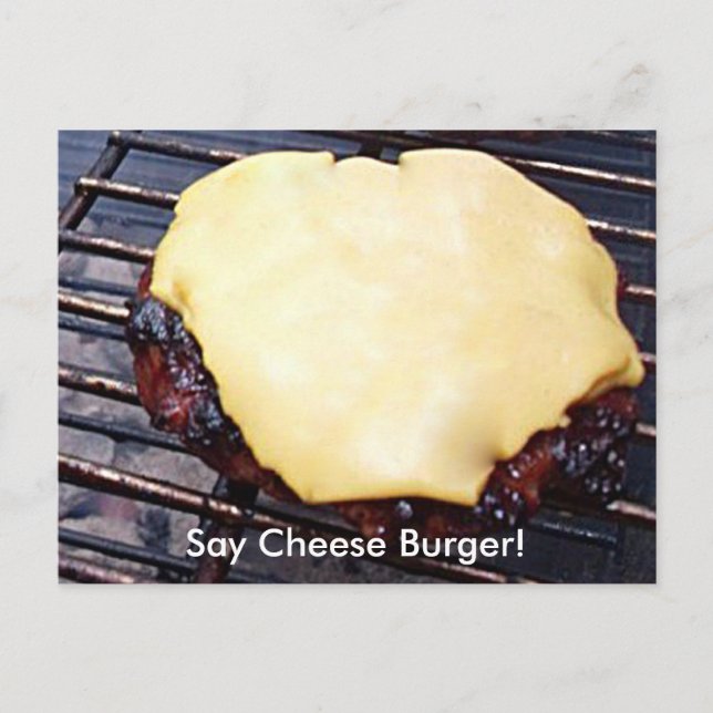 Carte Burger au fromage grillé (Devant)
