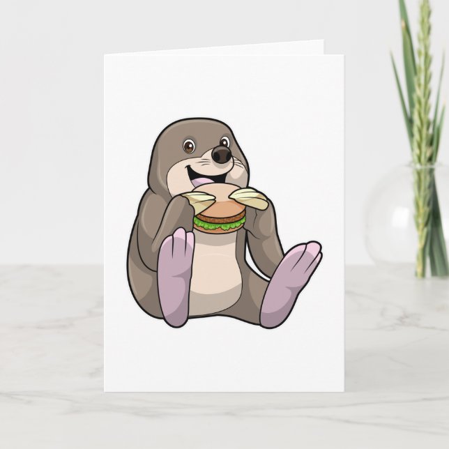 Carte Burger du Restaurant Taupe (Devant)