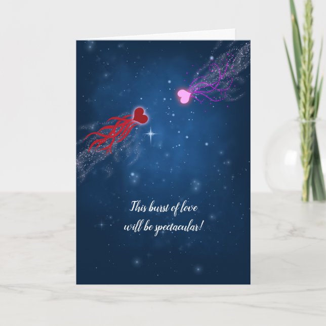 Carte Burst of Love - Valentine's Da7 (Devant)