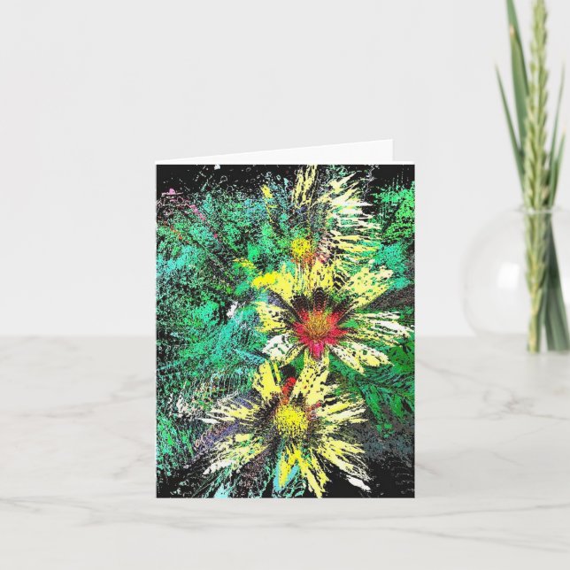 Carte Burst of Tickseed (Devant)