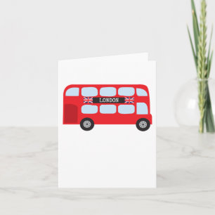 Carte Bus à deux étages de Londres