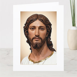 Carte BUSTE DU CHRIST SAUVEUR par MICHELANGELO 2026___