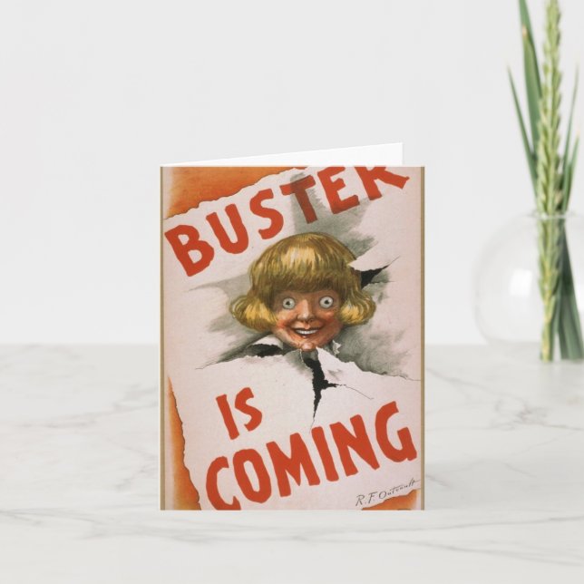 Carte Buster the Prankster est rentré ! Anniversaire (Devant)