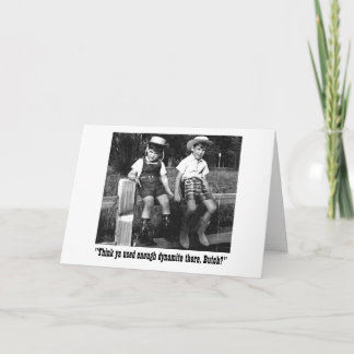 Carte Butch et Sundance