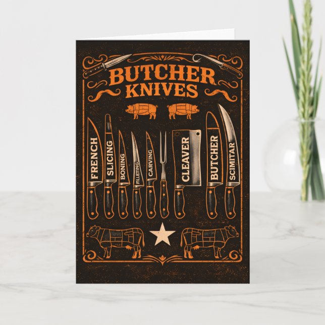 Carte Butcher Knives (Devant)