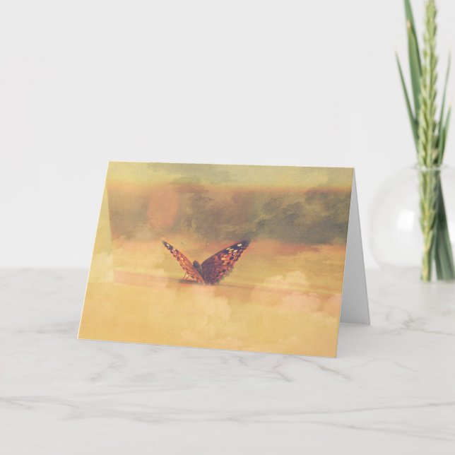 Carte Butterfly dream *card (Devant)