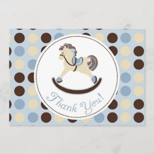 Carte C du garçon TY de cheval de basculage