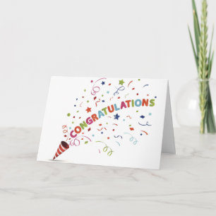 CARTE C O N G R A T U L A T I O N S! ! ! VOIR ! ! ! !