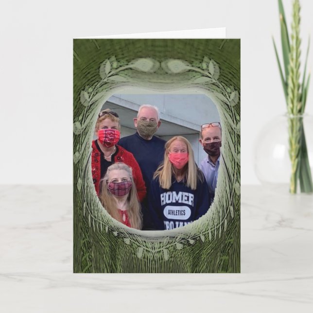 Carte Ça a été une année folle. (Devant)