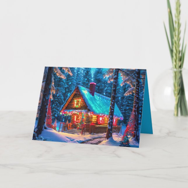 Carte Cabine de vacances (Devant)