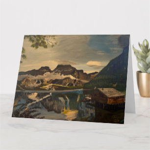 Carte Cabine sur Mountain Lake, par Gary Poling