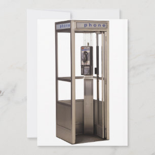 Carte Cabine téléphonique