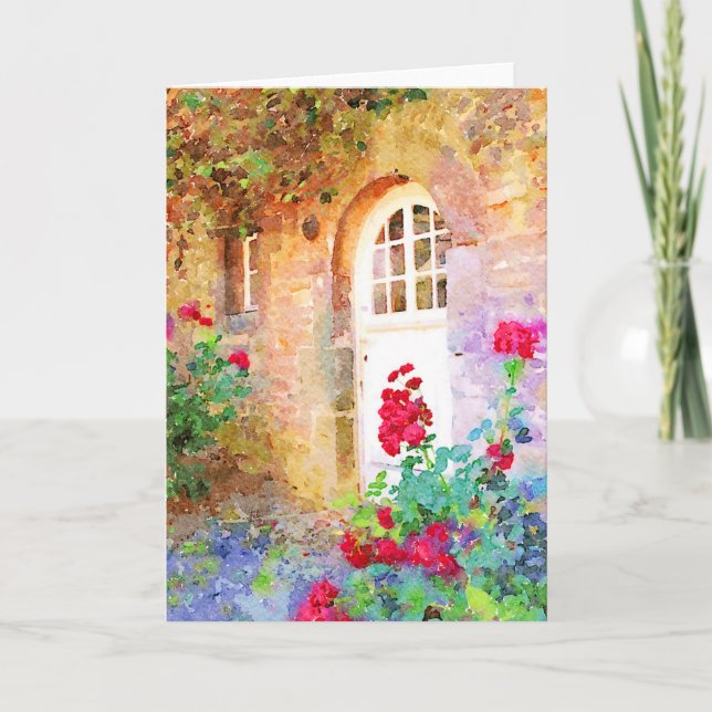 Carte Câbles d'aquarelle (Devant)