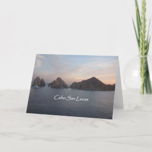 Carte Cabo San Lucas au coucher du soleil