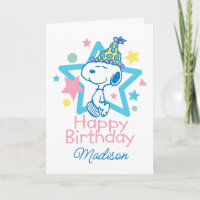 cacahuètes | Bonne Anniversaire Snoopy Stars
