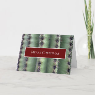 Carte Cactus de Noël du sud-ouest du désert