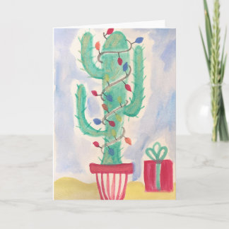Carte Cactus de vacances