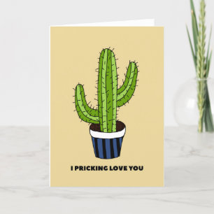 Carte Cactus Love Card