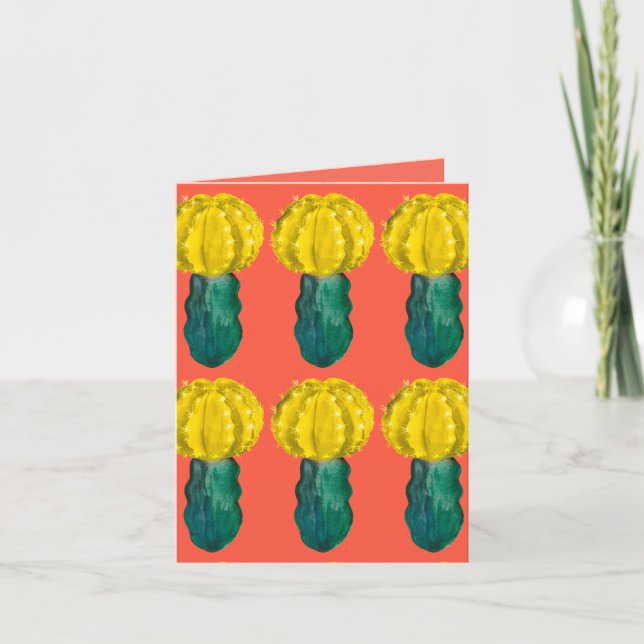 Carte Cactus, Moon Cactus, Unissons-nous (Devant)