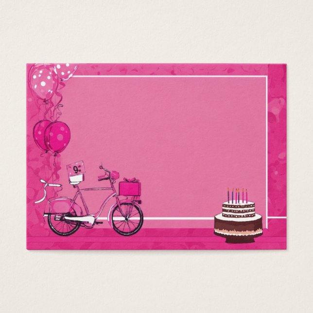 carte cadeau anniversaire (Devant)