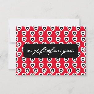 Carte Cadeau Beauté Coeur de la Saint-Valentin