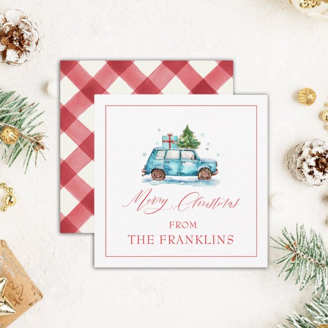 Carte Cadeau Cadeau de Noël personnalisée (Créateur téléchargé)