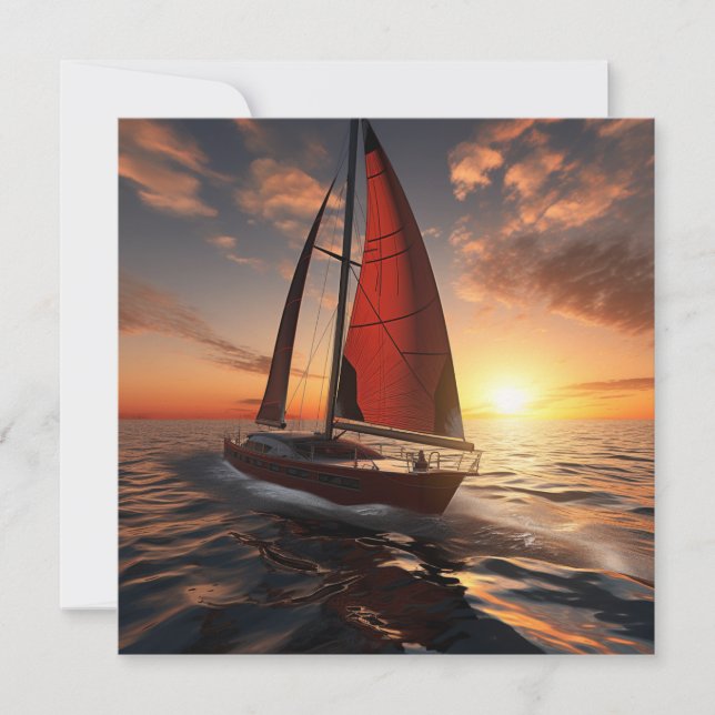 Carte cadeau Catamaran Boat (Devant)