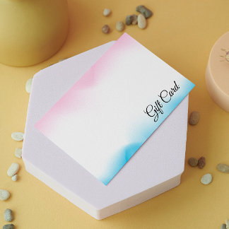 Carte-cadeau Certificat d'iridescente Holographiqu