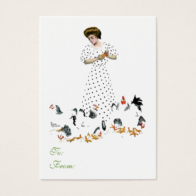 Carte cadeau d'alimentation de poulet (Devant)