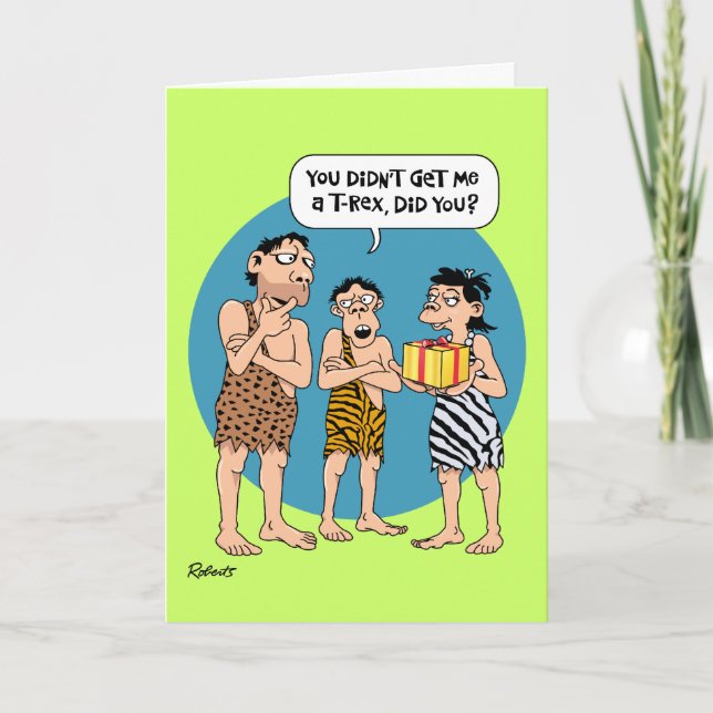 Carte Cadeau d'anniversaire décevant (Devant)