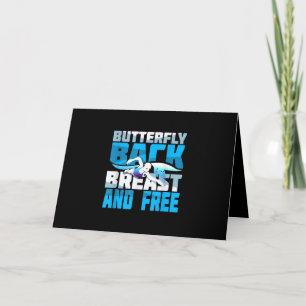 Carte Cadeau De Baignade Pour Nageur