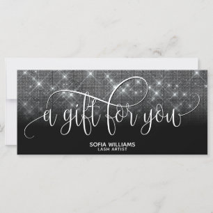 Carte cadeau de certificat moderne et tendance lux