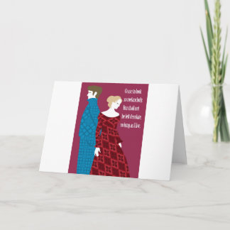 Carte Cadeau de Charlotte Bronte "Jane Eyre" avec la