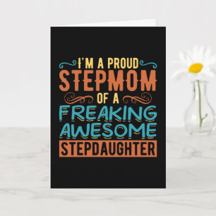 Carte Cadeau de citation personnalisé pour belle-mère et