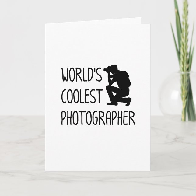 Carte Cadeau de cool de photographie de battement de (Devant)