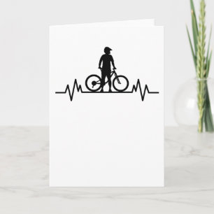 Carte Cadeau de cyclisme VTT Heartbeat VTT