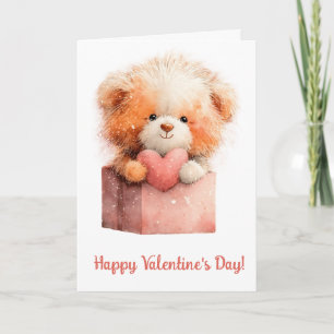 Carte Cadeau de la Saint-Valentin Ourson Douceur Art