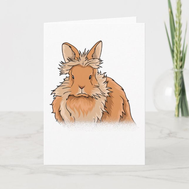 Carte Cadeau de la tête de lion (Devant)