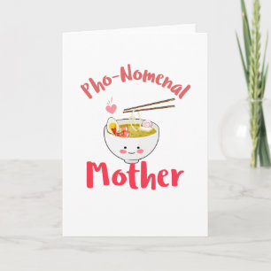 Carte Cadeau de maman drôle - Mère Pho-noménale