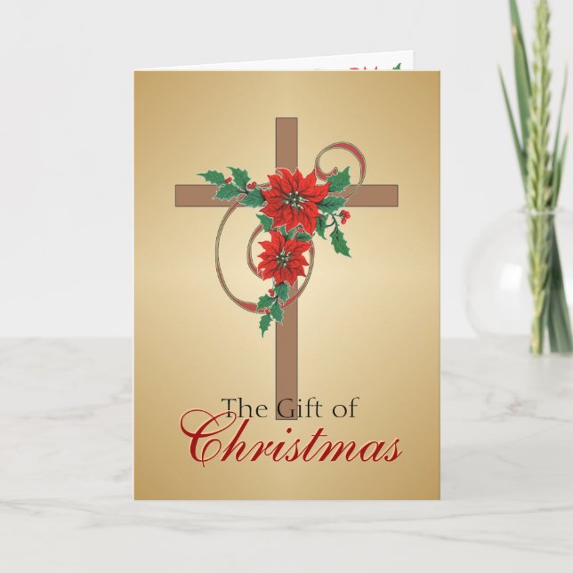 Carte cadeau de Noël (Devant)